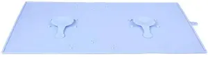 Silicone Suction Mat for Pet Bowl Pets Collection 48x30 cm blue