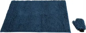 Полотенце-коврик для собак с перчаткой Reis 120×80 см микрофибра для сушки