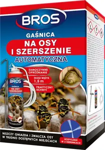 Spray Wasp and Hornet Insecticide BROS Automatyczna Gaśnica 400 ml