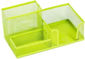 Desk organizer Leviatan Przybornik na biurko limonka (model 240492)