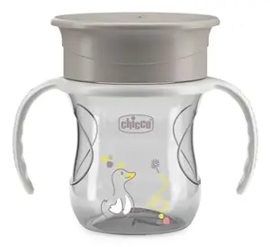 Krūze CHICCO Grey Universal 0.2 L — viena, 1 gab.