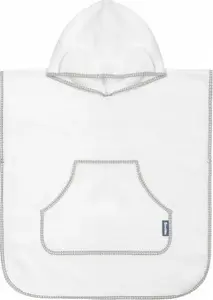Bath Poncho Sensillo PONCZO KĄPIELOWE - white, baby bath poncho
