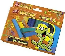 Modeling Clay Set Easy 8 colors — Easy Plastelina basic pack