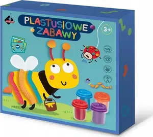 Playset ASKATO Plastusiowe zabawy – rolling and molding kit for children