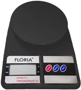 Virtuves svari Evoke ZLN9076 — maksimālā slodze 10 kg, digitālie pārtikas svari