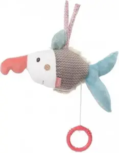 Plush Musical Toy FEHN Maskotka z pozytywką Ryba Piła 24 cm – soft stuffed musical fish, 24 cm