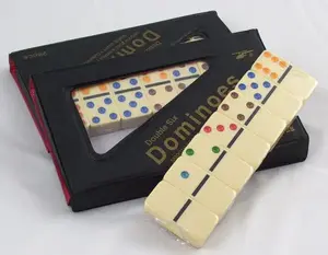 Grapet Gra Domino 28 gab. etui 66MVCD — domino komplekts, 28 kauliņi, futlāris