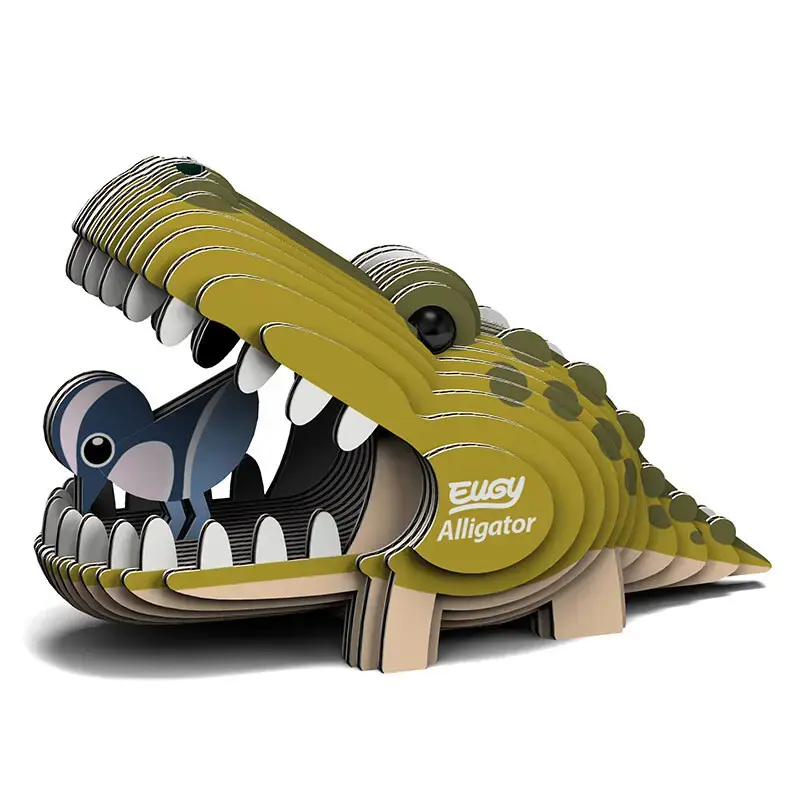 3D-пазл TEKA Eugy Alligator Photo 2