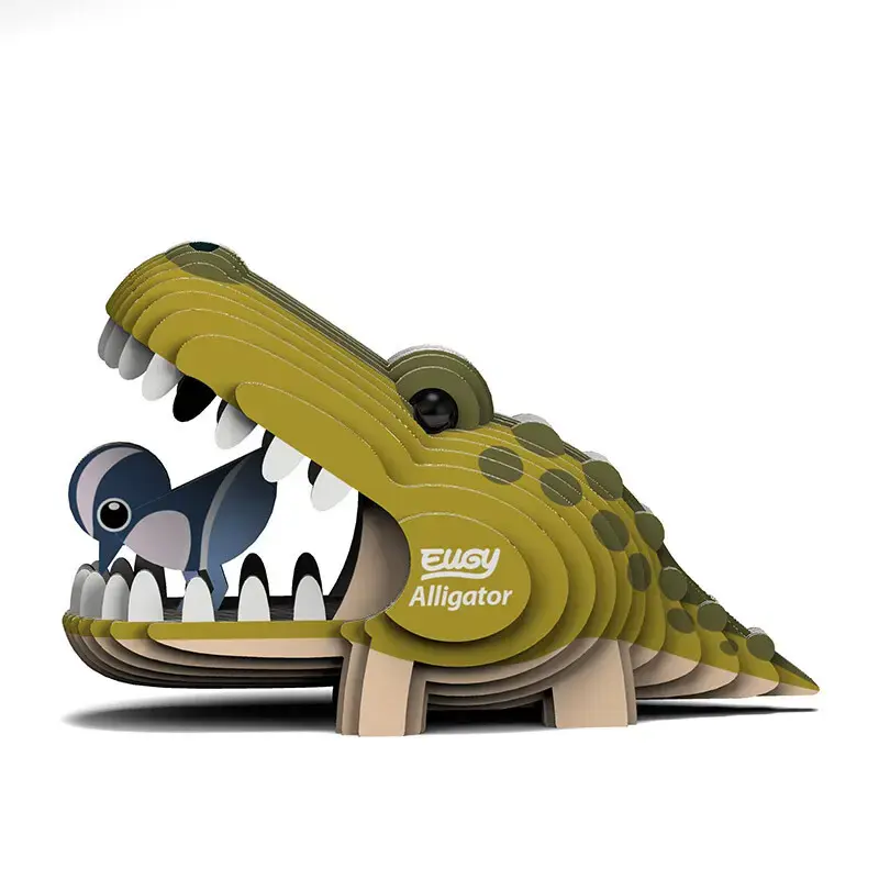 3D-пазл TEKA Eugy Alligator Photo 3