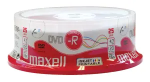 Blank DVD-R Disc XLAYER Maxell MAX-DMR47S2P single-layer 4.7 GB recordable DVD-R