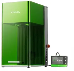 Lāzera gravieris xTool F1 Ultra 2‑1 — šķiedru un diodes lāzers 20 W, Deluxe komplekts