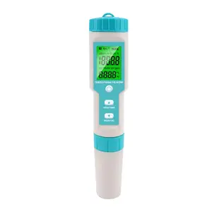 pH and Water Tester W-STAR C600 — 7in1: pH, Chlorine, Hardness, Alkalinity, Temperature