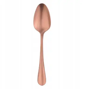 Tea Spoon GET-IT DESTELLO COPPER V-6000-3C-12, stainless handle with copper finish