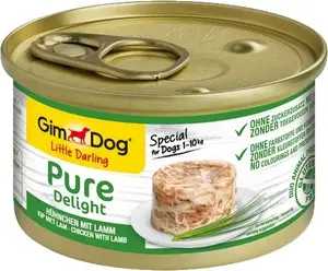 Сухой корм для собак Gimdog Little Darling Pure Delight — курица с ягнёнком