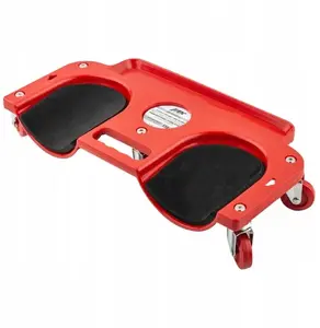 Workshop Knee Pad Trolley Bituxx JBC-9U0314 — kneeler on 5 wheels, workshop creeper for knees, load capacity up to 120 kg