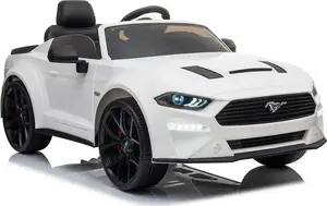 Электромобиль LEAN Sport Ford Mustang GT SX2038 — белый, на аккумуляторе, детская машина