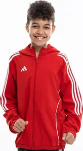 Детская куртка ADIDAS Tiro 24, красная, размер 152 см