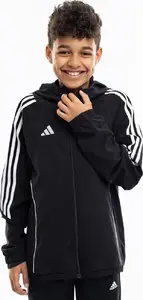 Детская куртка ADIDAS Tiro 24 — черная, размер 116 см