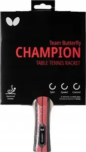 Galda tenisa rakete Butterfly Champion — rekreācijas pingponga rakete