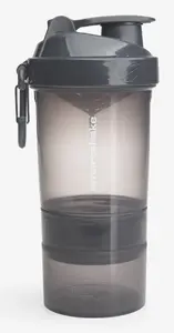 Šeikeris Smartshake Original2Go 600 ml, sporta vāciņš, pelēks