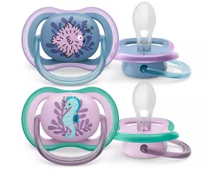 Knupītis Avent Philips AVENT ultra air SCF085/61 — klasisks ortodontisks silikona knupītis