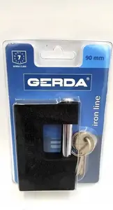 Atslēga GERDA IRON LINE T90 — čuguna korpuss ar troses tipa dunci, modelis 0KZT00090