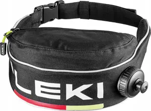 Поясная сумка с флягой 1 л Leki модель 363433006 чёрный — пояс для походов и активного отдыха