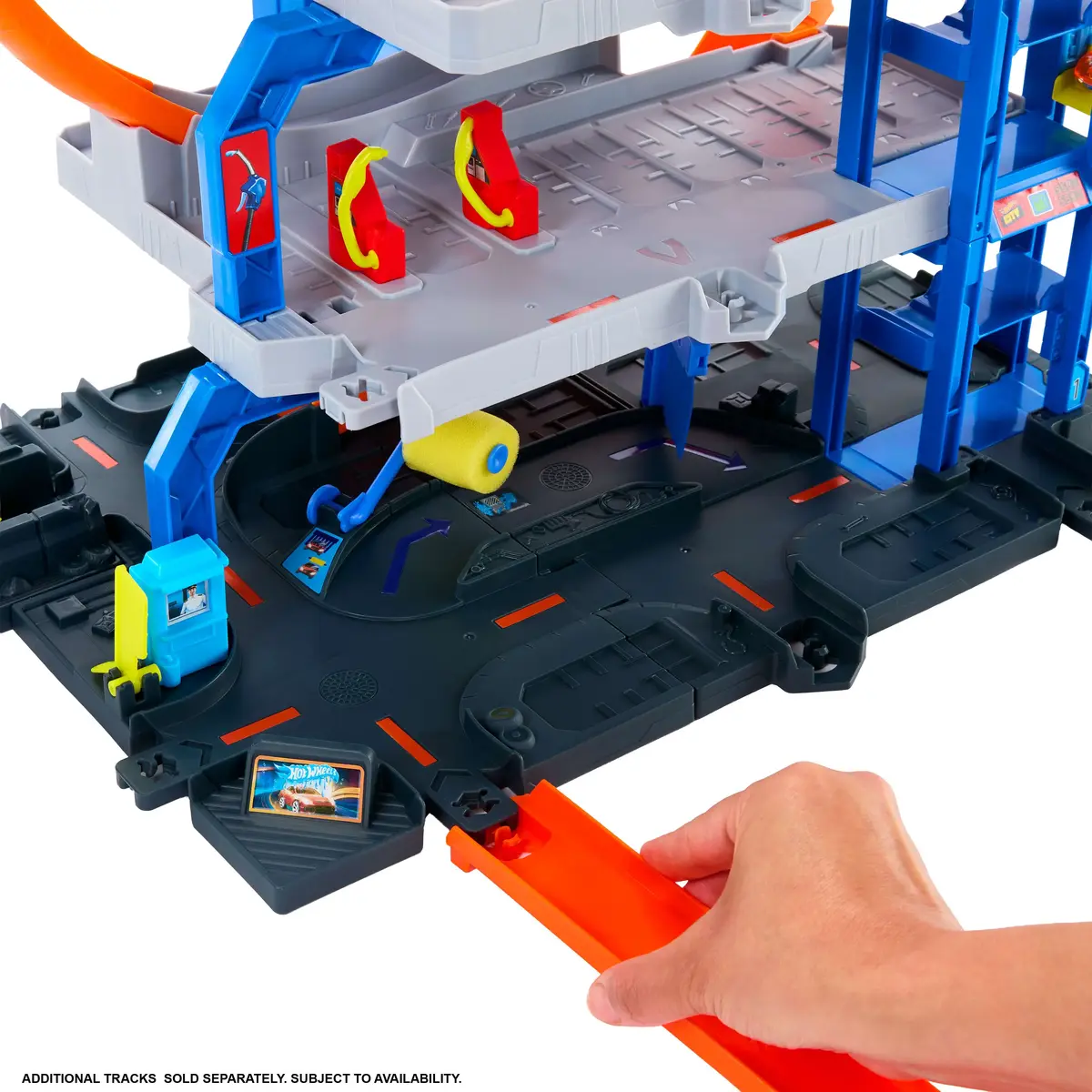 MATTEL Hot Wheels City Mega Loop Garage набор Photo 4