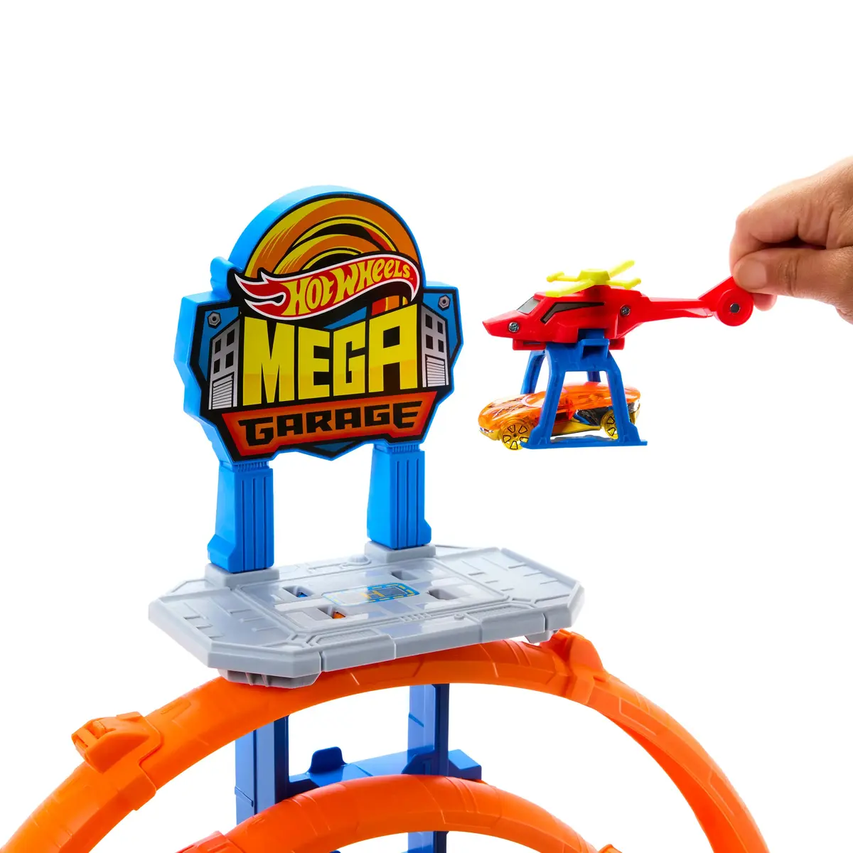 MATTEL Hot Wheels City Mega Loop Garage набор Photo 5
