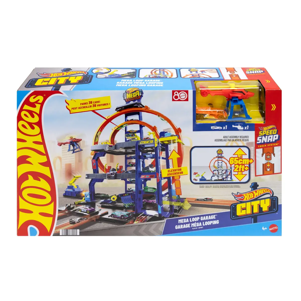 MATTEL Hot Wheels City Mega Loop Garage набор Photo 6