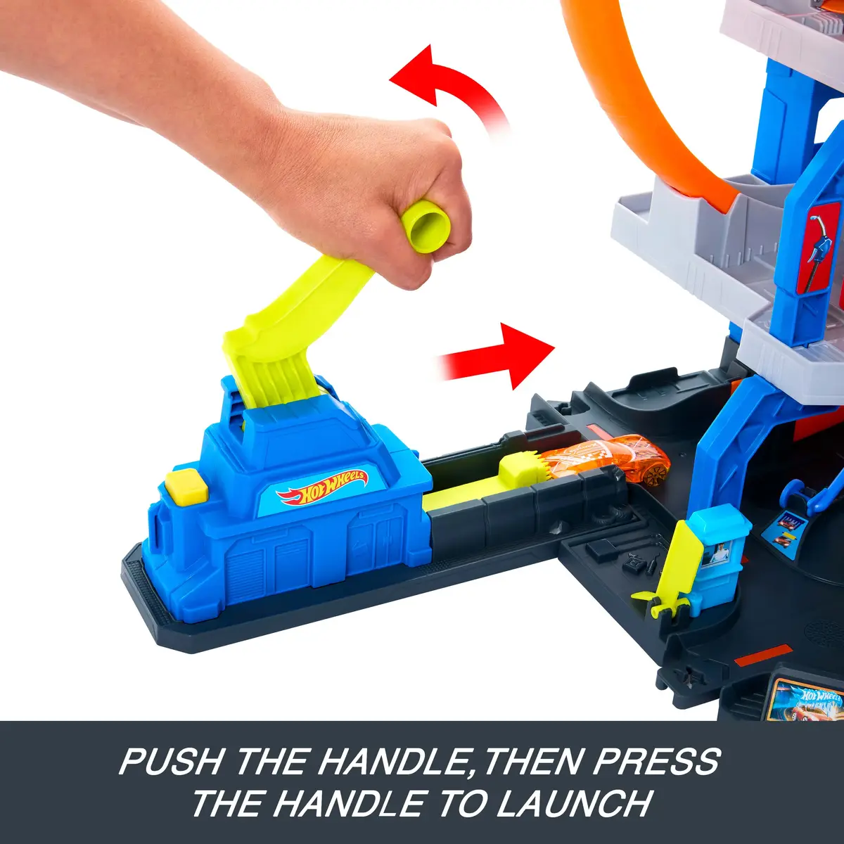 MATTEL Hot Wheels City Mega Loop Garage набор Photo 8