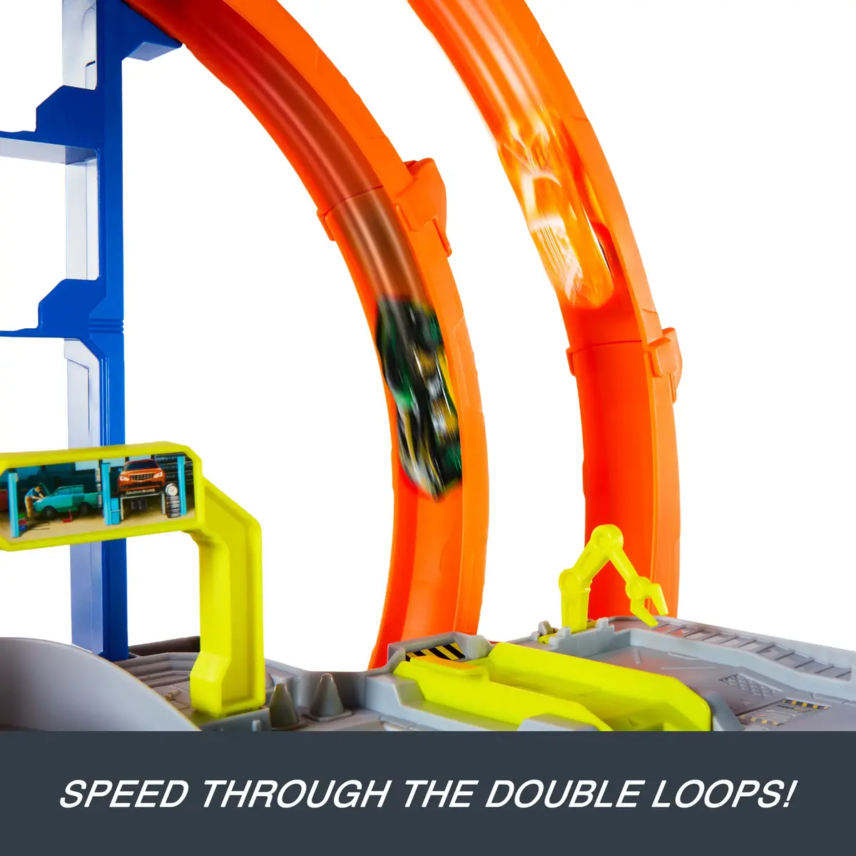 MATTEL Hot Wheels City Mega Loop Garage набор Photo 9