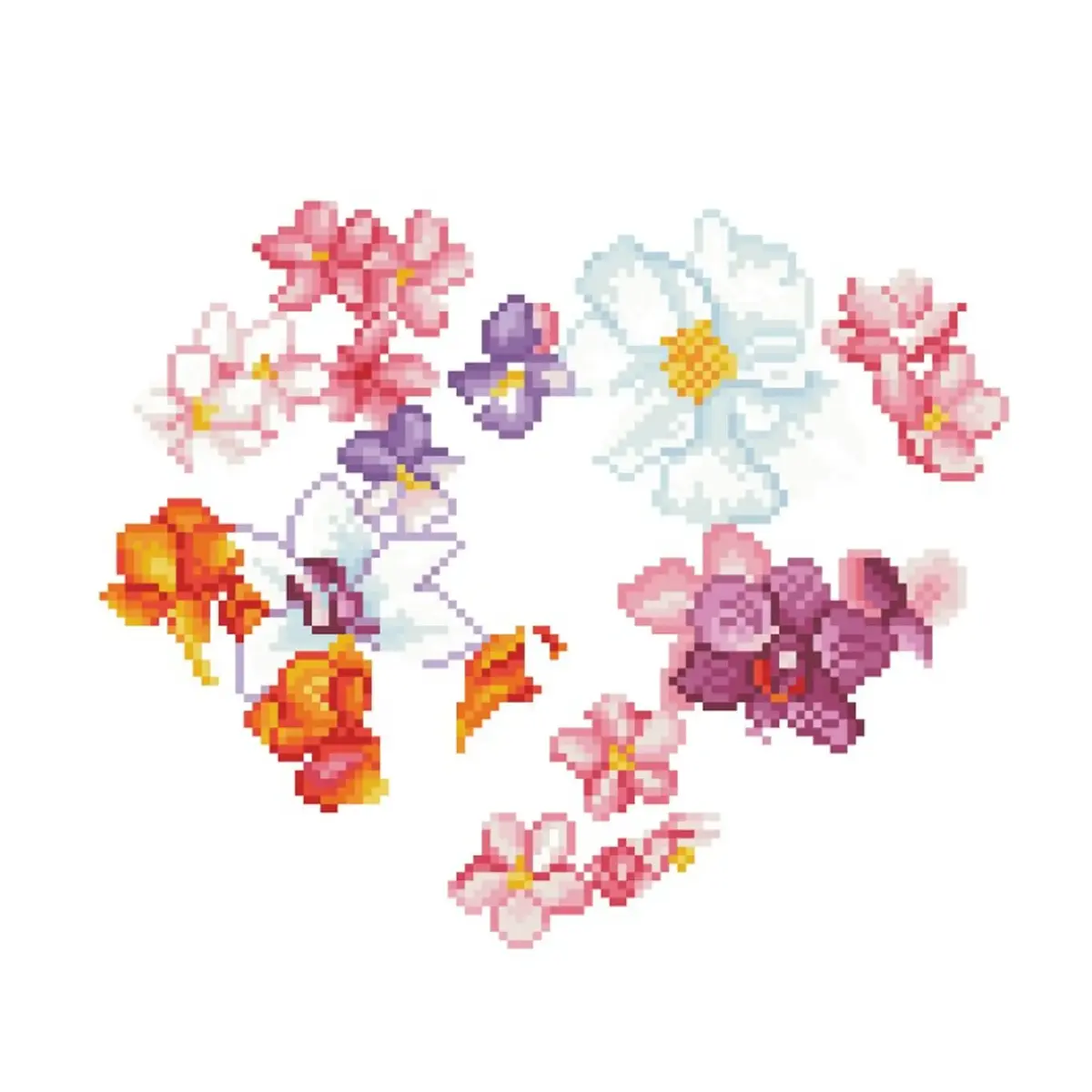 Набор Diamond Dotz Dante Flower Heart Photo 2