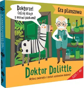 Board Game Szach-mat Doctor Dolittle by Szach-mat — family tabletop game, MPN 457725