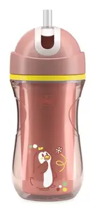 Krūzīte CHICCO Universal Rose, viengabala 0,266 l, 1 gab.