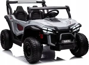 Электромобиль lean cars S618 серый 4x4 — детский на аккумуляторе