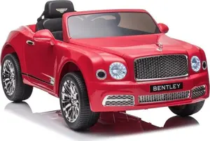 Электромобиль на аккумуляторе lean cars Bentley Mulsanne — детский, красный