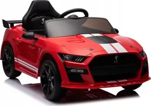 Детский электромобиль lean cars Ford Mustang GT500 Shelby — красный