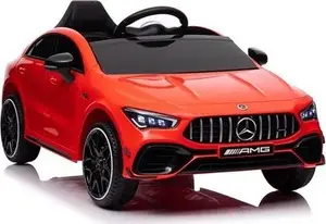 Детский электромобиль Lean Cars Mercedes CLA 45s AMG 4x4 — красный, на аккумуляторе