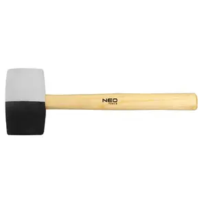 Īlens NEO tools 25-068 — koka rokturis, galvas svars 680 g, garums 337 mm, svars 820 g, melnbalts