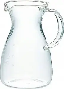 Glass Heatproof Decanter HARIO 400 ml – for hot beverages, thermal-resistant borosilicate