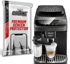 Tempered hybrid screen protector GrizzGlass for DeLonghi Magnifica Evo ECAM 290.61.B