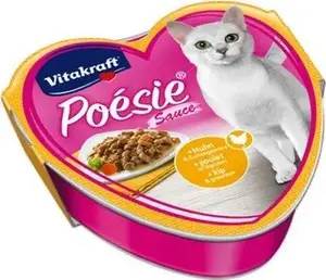 Wet cat food tray Vitakraft Poesie Chicken with Vegetables 85 g