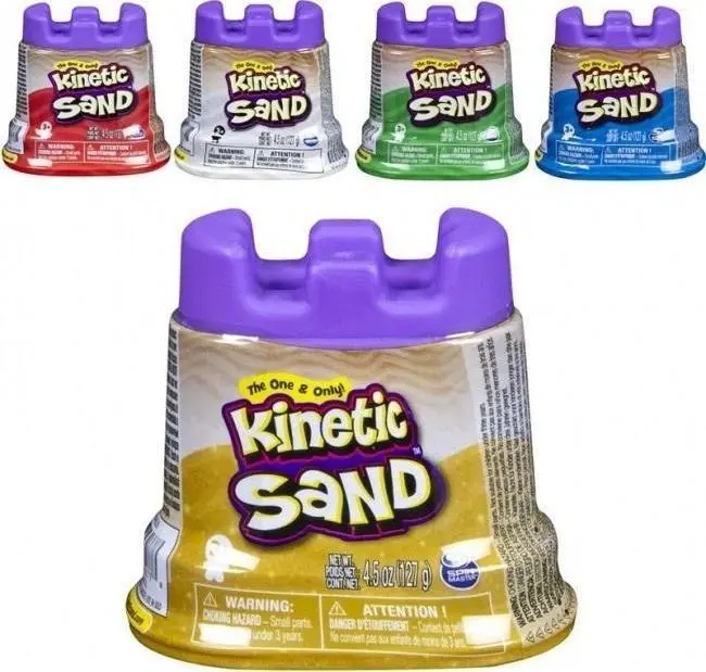 Kinetic Sand 4.5 oz White — Spin Master Photo 7