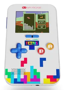 Портативная игровая консоль Hori My Arcade Tetris Go Gamer — 2,5" (6,35 см) дисплей, крестовина, 3,5 мм джек, USB/AAA