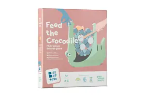 Board game BS Toys Feed the Crocodile — dexterity game, ages 4+