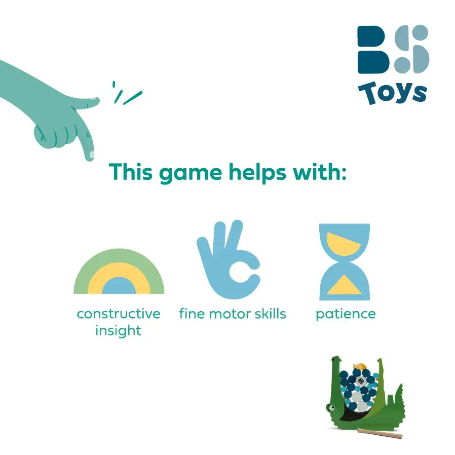 BS Toys Feed the Crocodile — настольная игра Photo 5