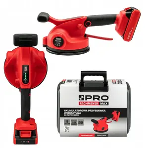PRO PRZYSSAWKA WIBRACYJNA DO PŁYTEK MAXI 2×2.0Ah — cordless tile vibrator unit