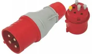 Pārvietojama izolēta kontaktligzda Tarel EX-TWT-105 16A 400V 3P+N+PE IP44