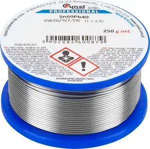 Припой-проволока CYNEL Cyna 0,25 мм 250 г Sn60Pb40